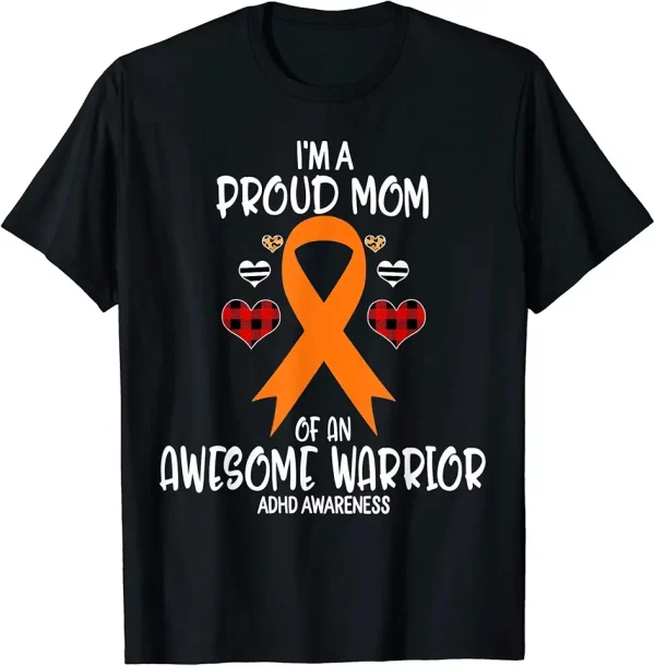 adhd awareness im proud mom of awesome warrior tshirt 5ki0ie6aw6