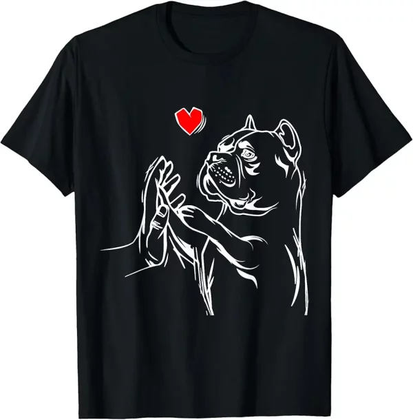 american bully love cute pitbull dog mom funny girls tshirt 8xp6uf1ac9 rrjtn