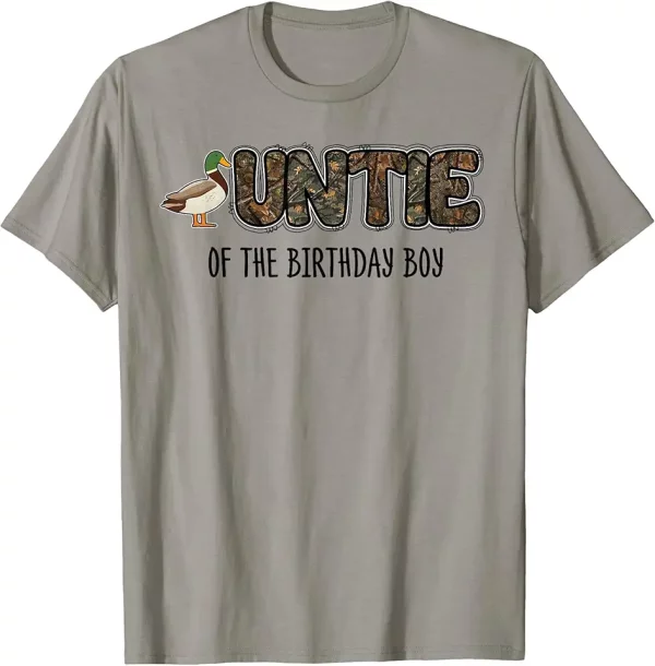 auntie of the birthday boy one lucky duck 1st birthday party tshirt 2vo5po2vx7 4wjjt