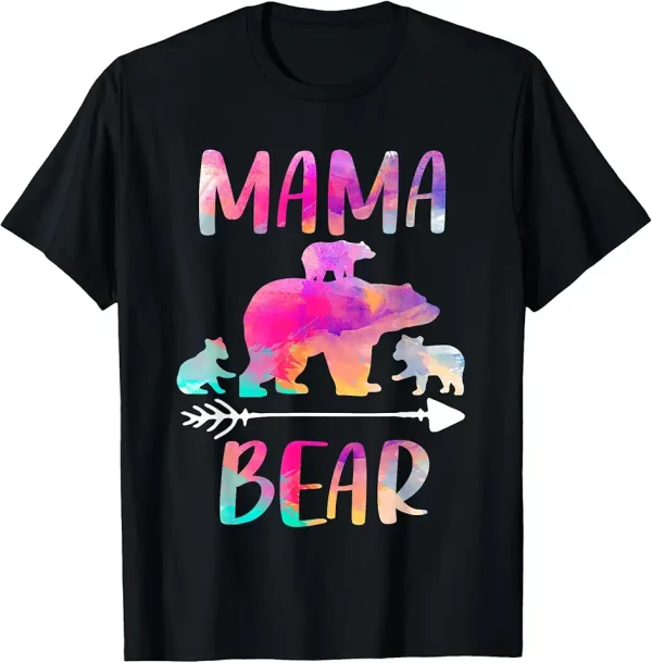 bear matching family outfits funny mama bear three cubs tshirt 0ko2tj5vs9 kdrhg
