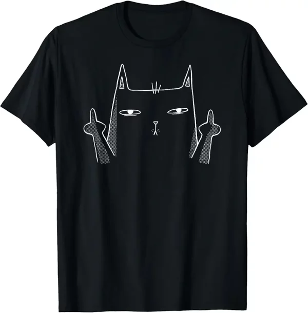 black modern casual cat tshirt 9wz4gd0wx7 oq4qa
