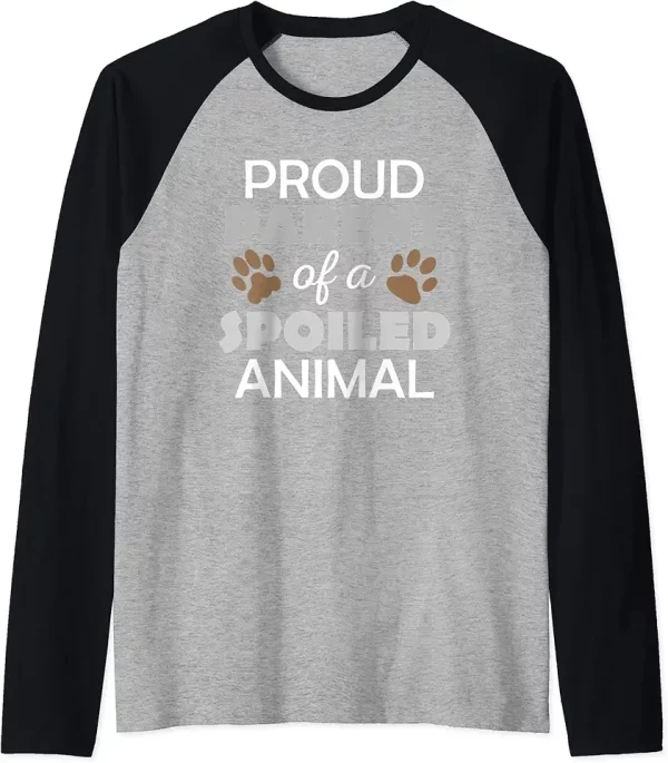cat dad cat mom proud pet parent shirts dog dad dog mom raglan baseball tee 1ec5db9fe0 y4204