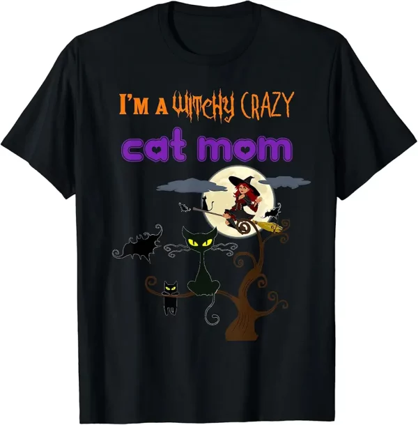 cat lovers im a crazy witchy cat mom womens halloween tshirt 4cm4ps8bu5 dynaq