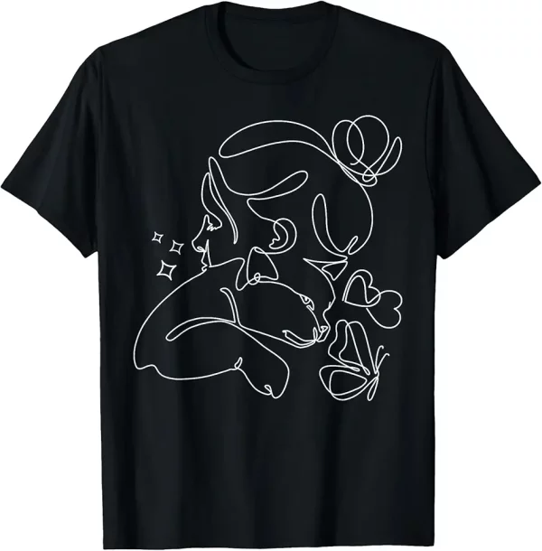 cat mom with cat cat ladies line art tshirt 1ib5gd5oq3 8v439