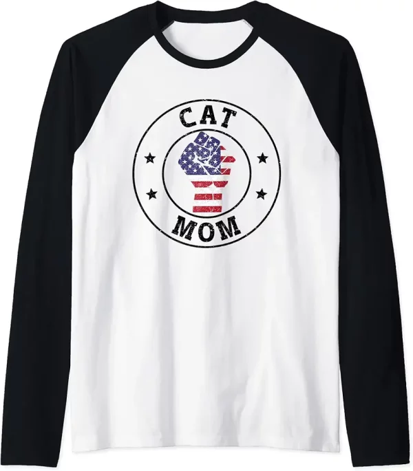 cat patriotic 4th july independence day pets animals mom raglan baseball tee 5ko5cy2ny5 irhju