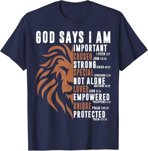 christian lion tshirt god says i am men i you love jesus tshirt 3er7yd4sd9 eumma