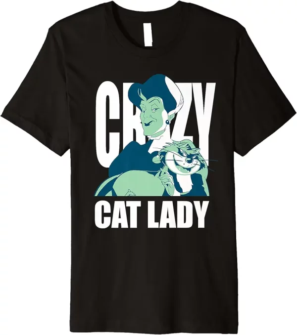 cinderella lady tremaine lucifer crazy cat lady premium tshirt 4tc4df7sc5 wim87