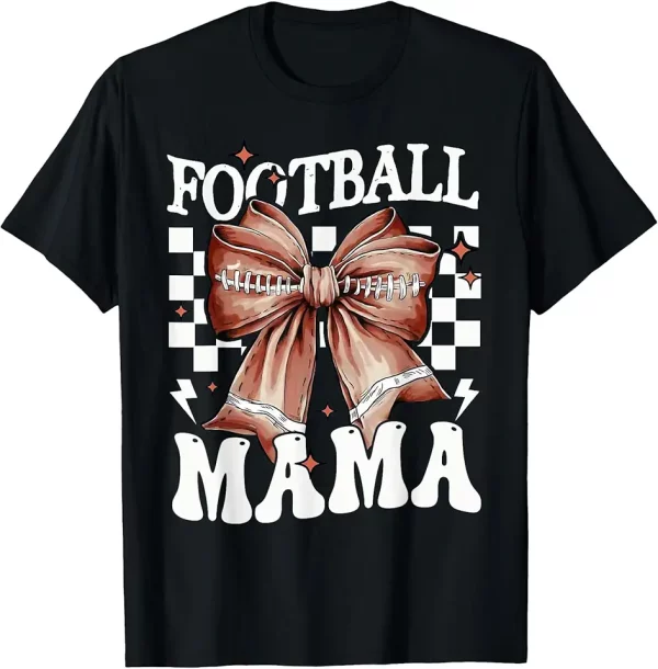 coquette bow american football mama thanksgiving autumn fall tshirt 0ju0rb3ud0 sw37o