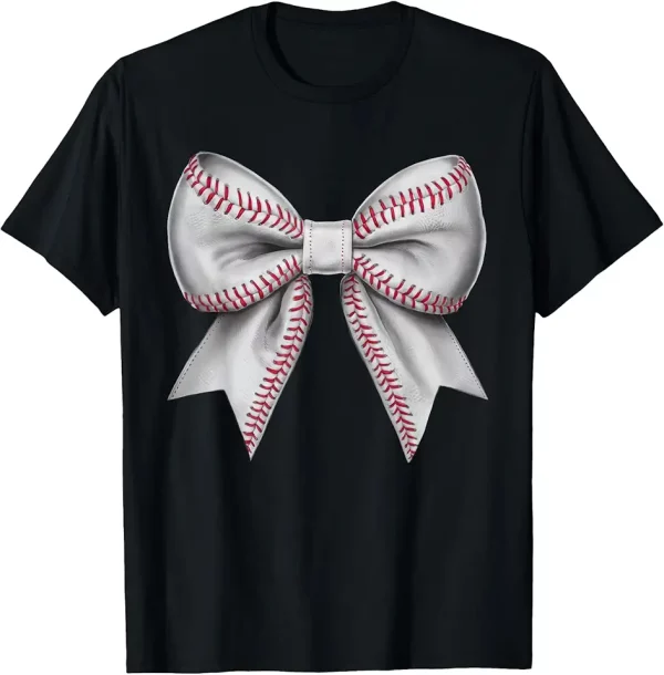 coquette bow funny baseball lover game day baseball mom life tshirt 5dh9zp1uy6 w67g0
