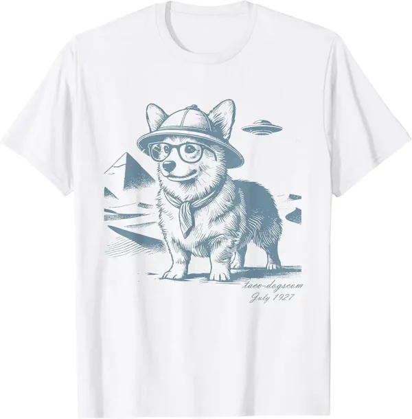 corgi cowboy cowgirl vintage ufo western country dog mom tshirt 3sn4yg3lw7