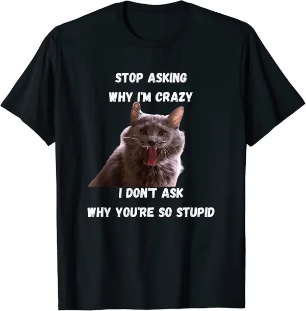 crazy cat lady tshirt 2na2ru0ol8
