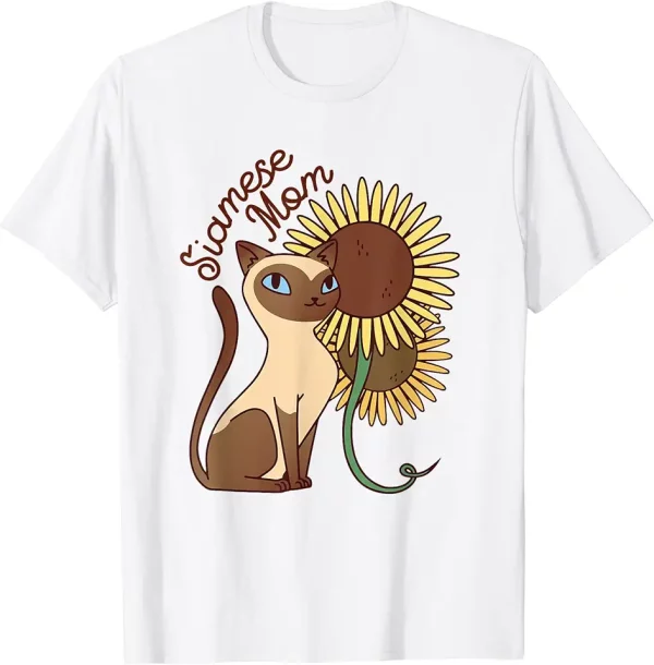 cute siamese mom crazy cat lady funny kitty tshirt 3uq9cp1na9 is5cb