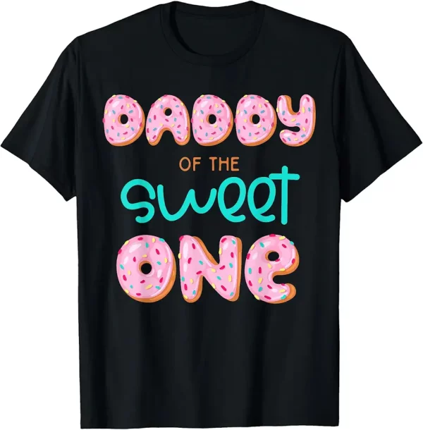 daddy of the sweet one first birthday matching family donut tshirt 7ps2jh8fz5 q579j