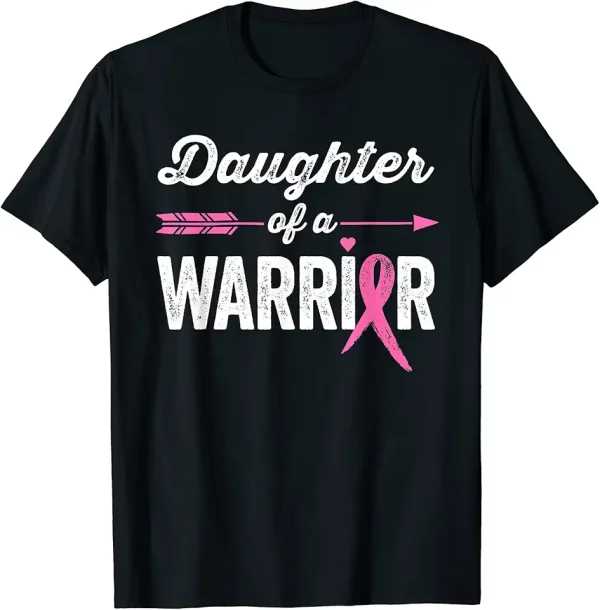 daughter of a warrior shirt breast cancer awareness for mom tshirt 9mw2ch9ts5 9uty5