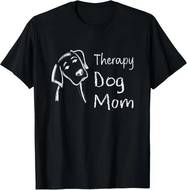 dog mom shirt therapy service dog pet lovers canine owner tshirt 0lx0bq1ed0 mi2f7