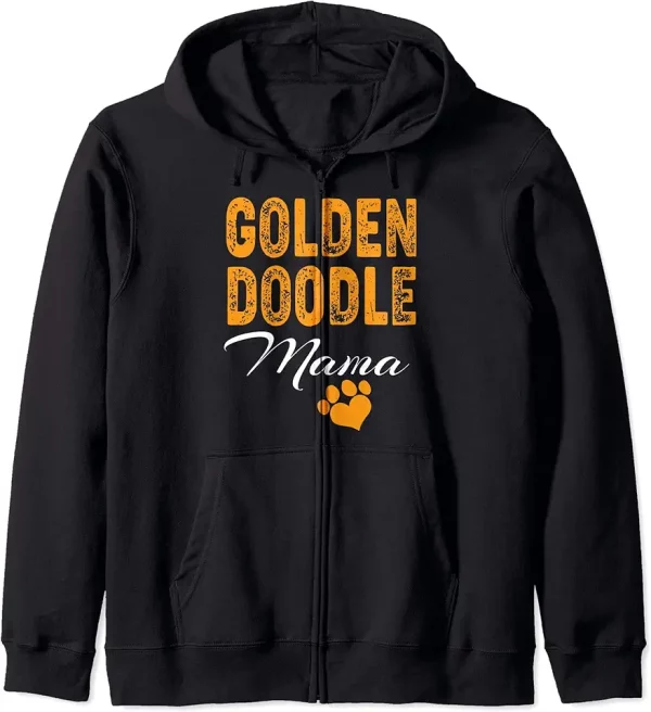 doodle mama tshirt funny golden doodle fur mama gift zip hoodie 0ap0oh8tg5 h2eh6