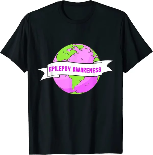 epilepsy awareness day seizures warrior mom earth purple tshirt 8ox1lt3az9 nz09c