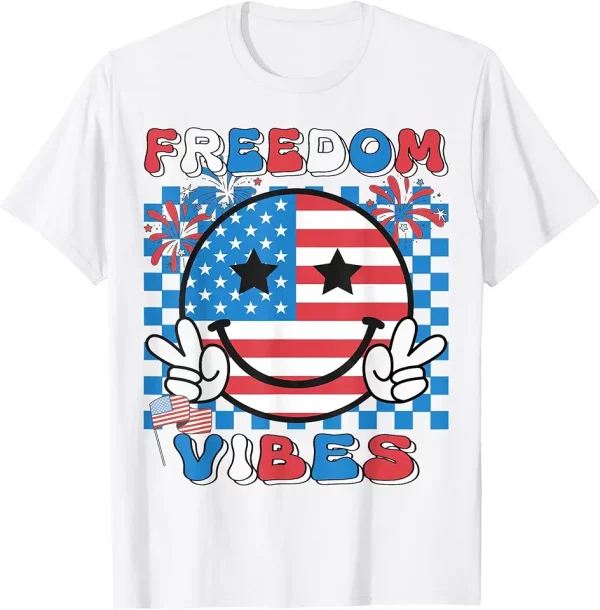 freedom vibes 4th of july america independence men kid usa tshirt 6oc0si1wn9 chelj