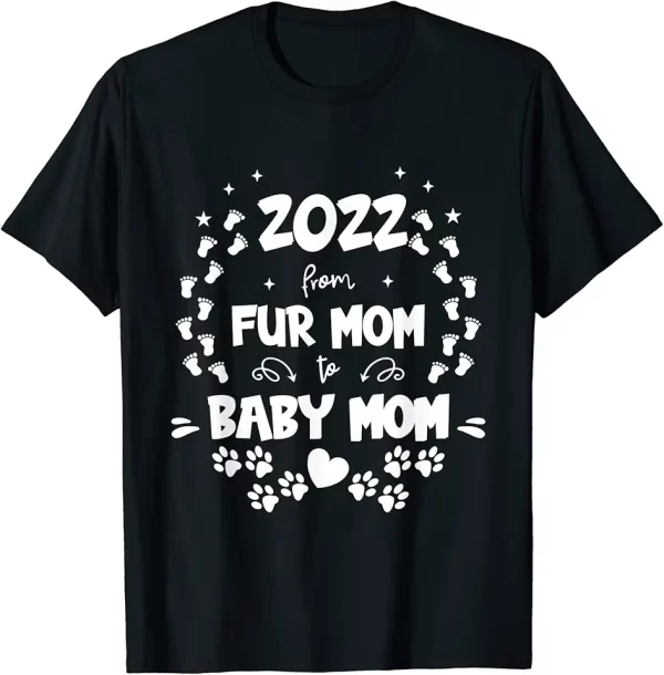 from fur mama to baby mom 2022 woman cat dog lover pregnant tshirt 8gy8vz2gk1 ecsg6