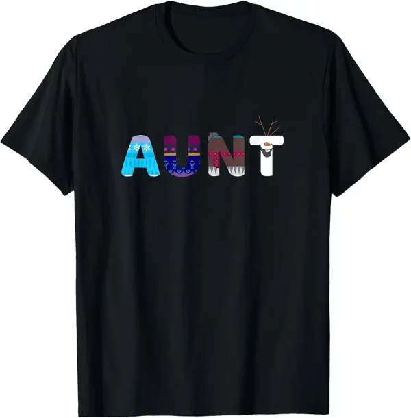 frozen dad and mom birthday aunt family party snowman tshirt 3lw8ag9yn4 q9yq0