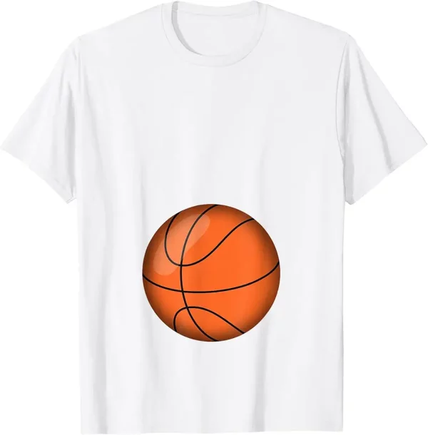 funny basketball player belly pregnant mama tshirt 9rm0ed6eg3