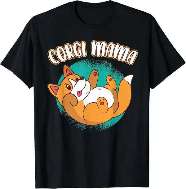 funny corgi mama fur parent playful intelligent dogs corgi tshirt 1su2pn5tq7 s4vak